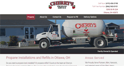 Desktop Screenshot of cherryspropane.com